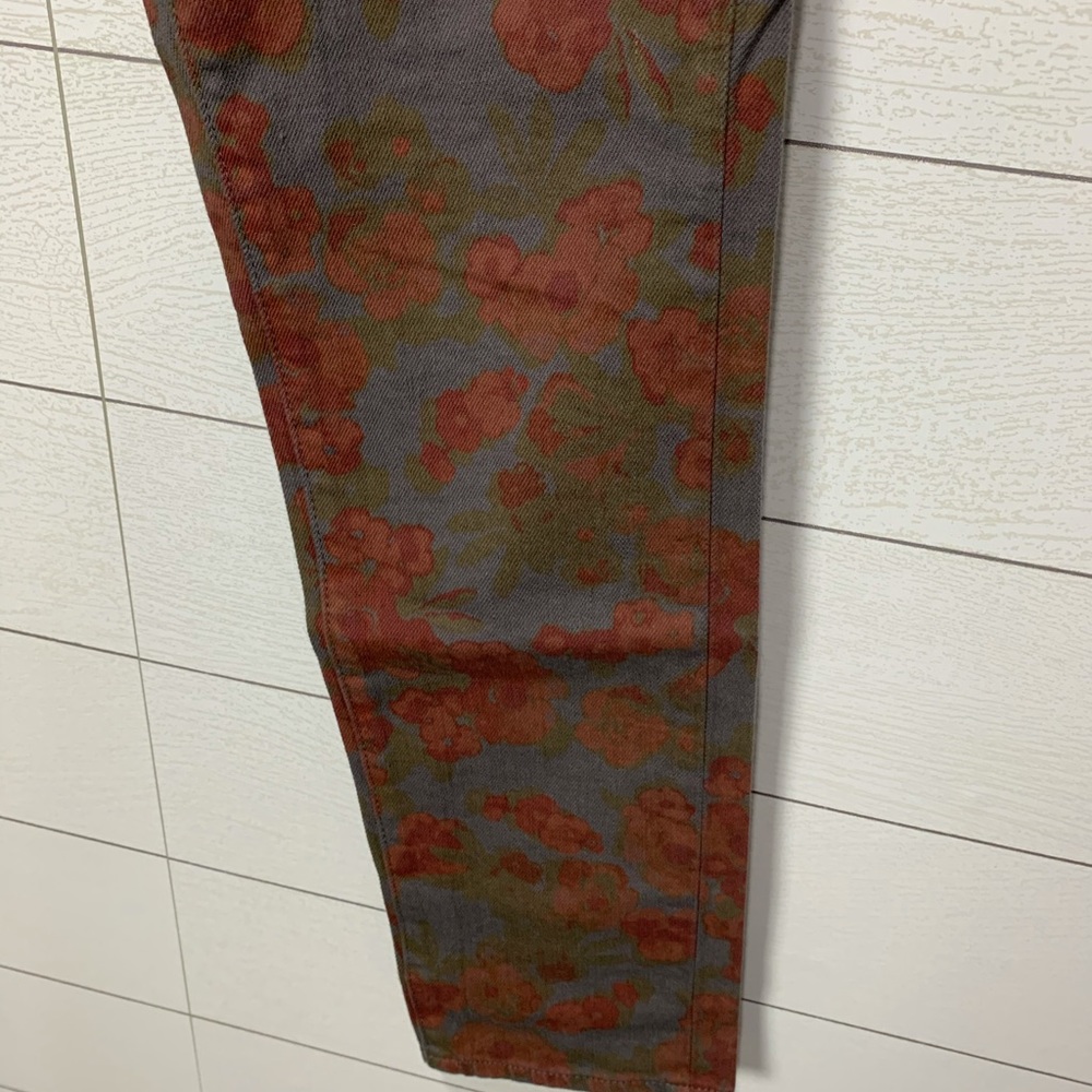 Paige Floral Ankle Jeans Size 27 - Picture 11 of 15